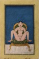 Asanas de un manuscrito de Kalpa Sutra o Koka Shastra 4 sexy